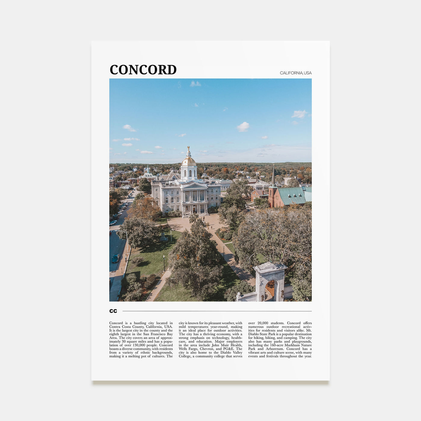 Concord Travel Color Poster