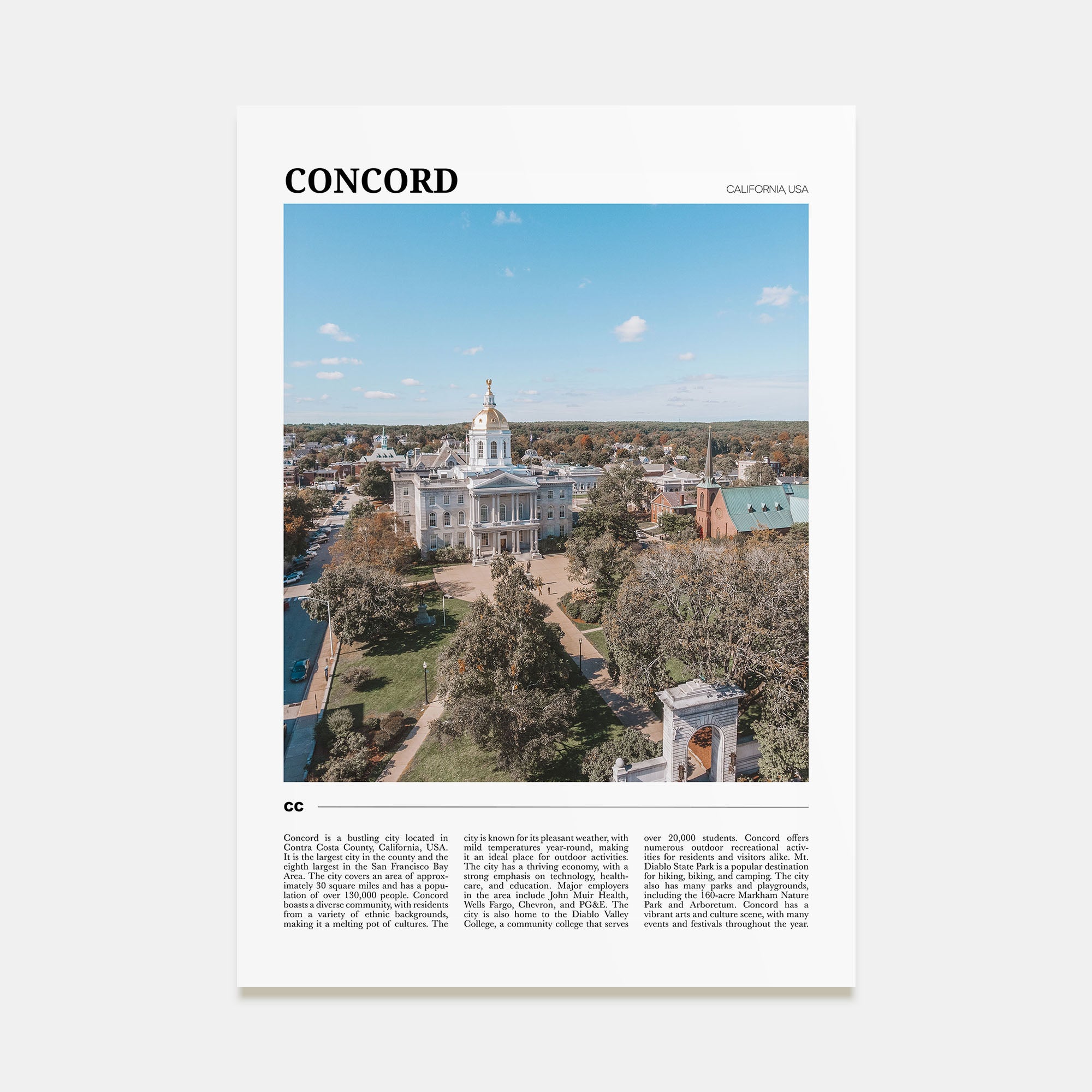 Concord Travel Color Poster