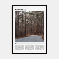 Congaree National Park Travel Color Poster