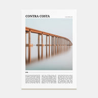 Contra Costa Travel Color Poster