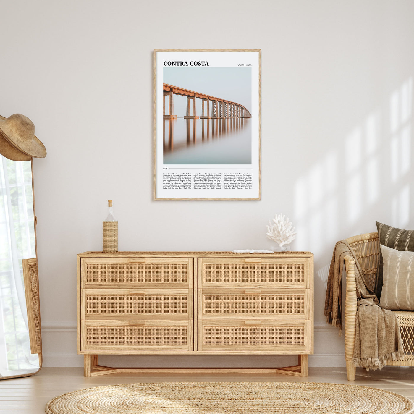 Contra Costa Travel Color Poster