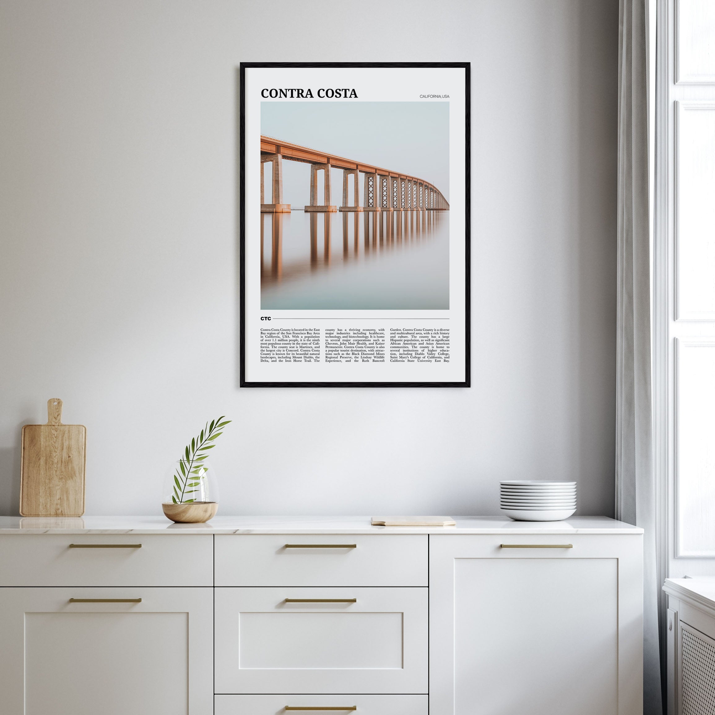 Contra Costa Travel Color Poster