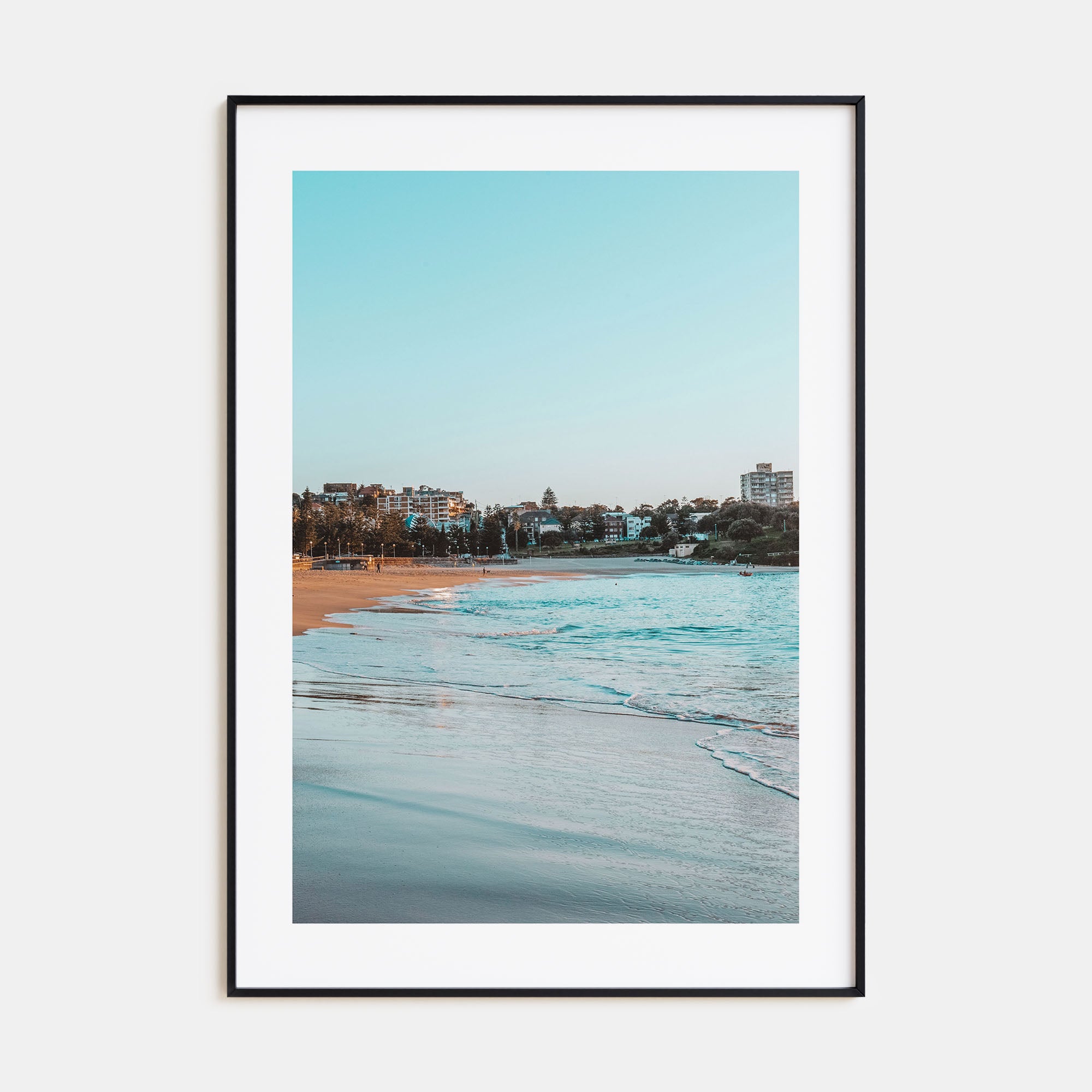 Coogee Beach Photo Color No 1 Poster