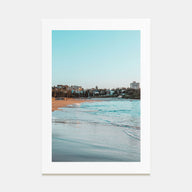 Coogee Beach Photo Color No 1 Poster
