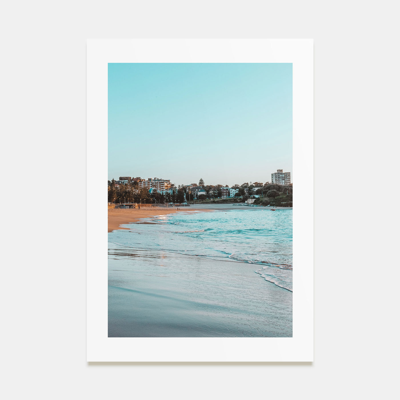 Coogee Beach Photo Color No 1 Poster