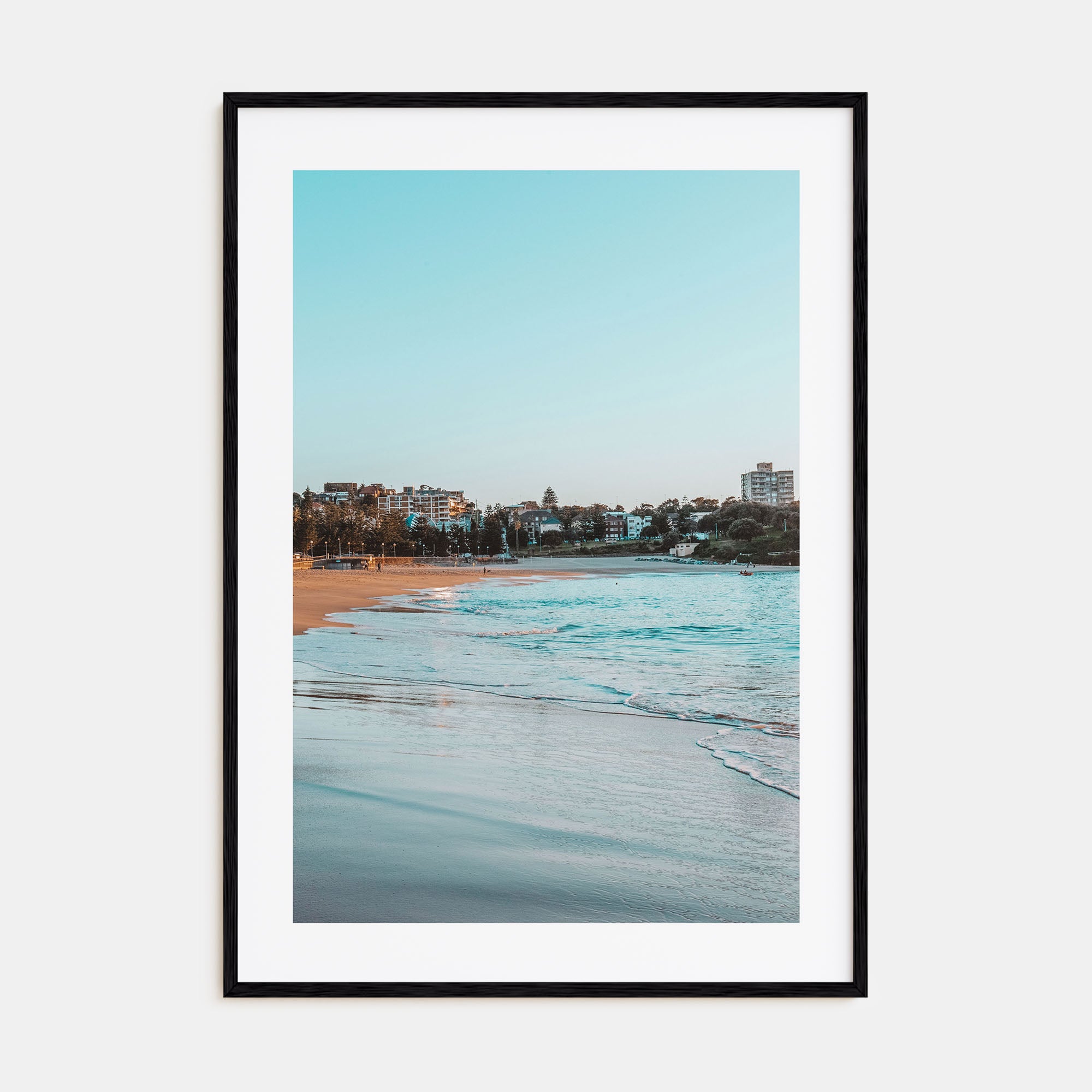 Coogee Beach Photo Color No 1 Poster