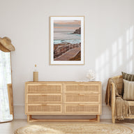 Coogee Beach Photo Color No 2 Poster