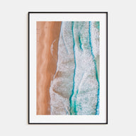 Coogee Beach Photo Color No 3 Poster