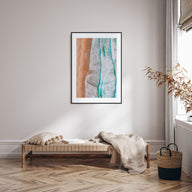 Coogee Beach Photo Color No 3 Poster