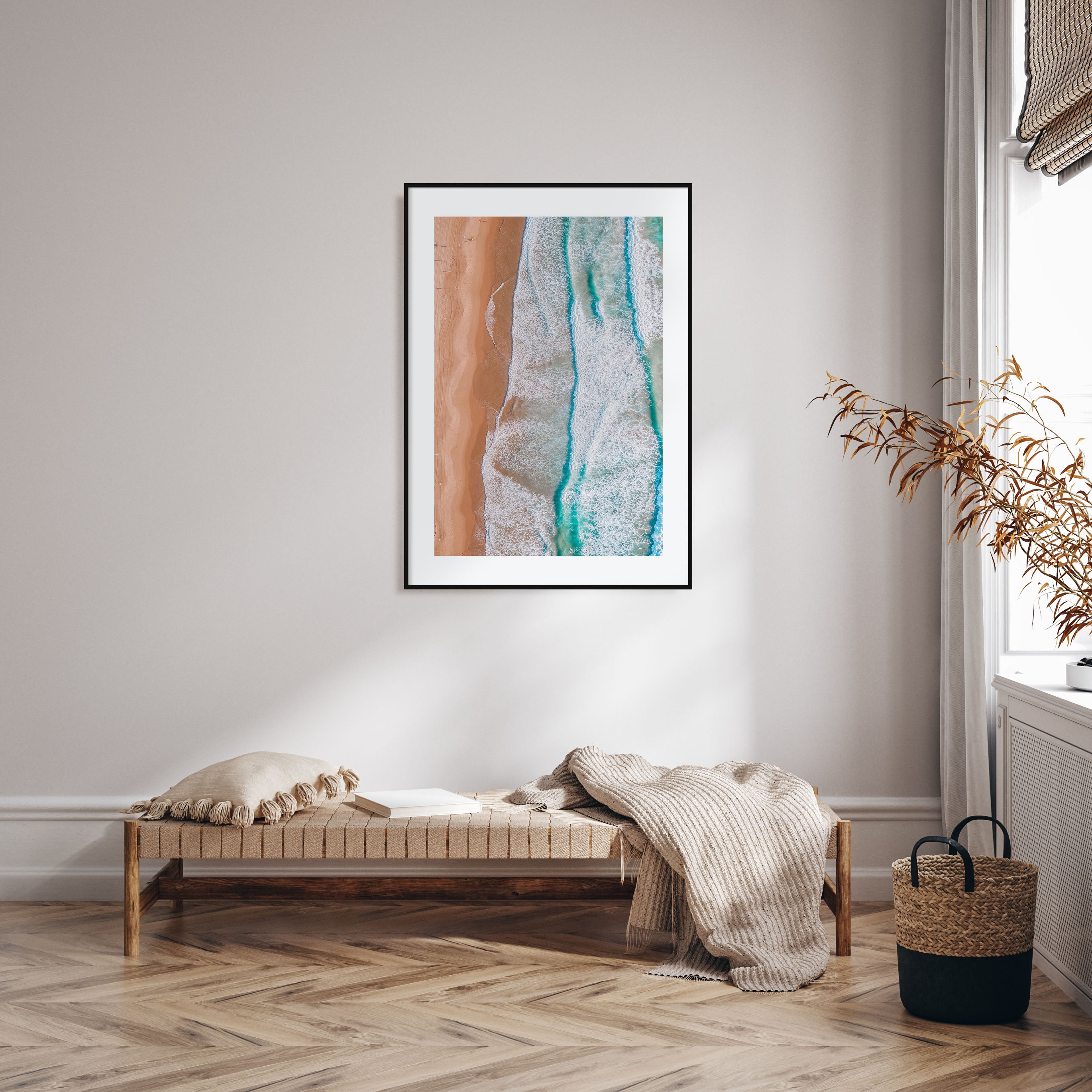 Coogee Beach Photo Color No 3 Poster