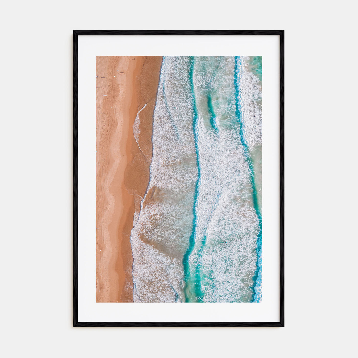 Coogee Beach Photo Color No 3 Poster