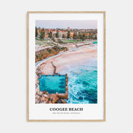 Coogee Beach Portrait Color No 1 Poster