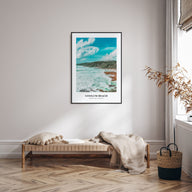 Coolum Beach Portrait Color Poster