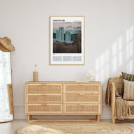 Coquitlam Travel Color No 2 Poster