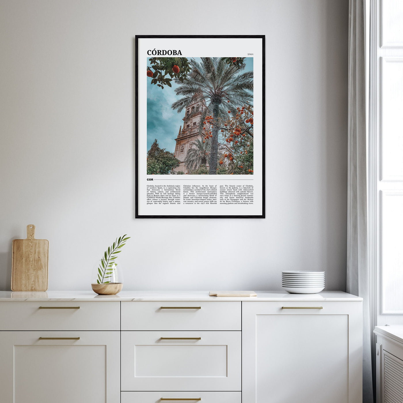 Córdoba, Spain Travel Color Poster