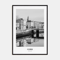 Cork Portrait B&W Poster