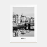 Cork Portrait B&W Poster