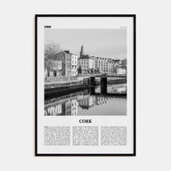 Cork Travel B&W Poster