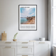 Corona del Mar Travel Color Poster