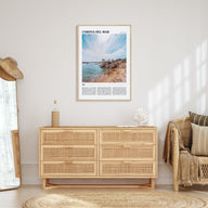 Corona del Mar Travel Color Poster