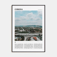 Corona Travel Color Poster