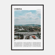 Corona Travel Color Poster