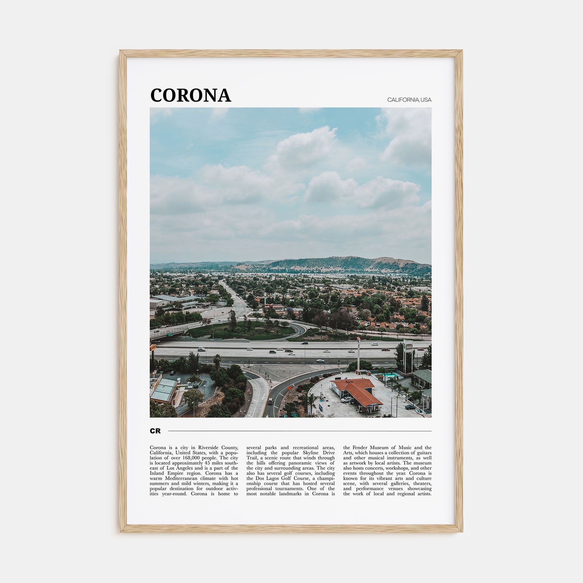 Corona Travel Color Poster