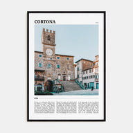 Cortona Travel Color Poster