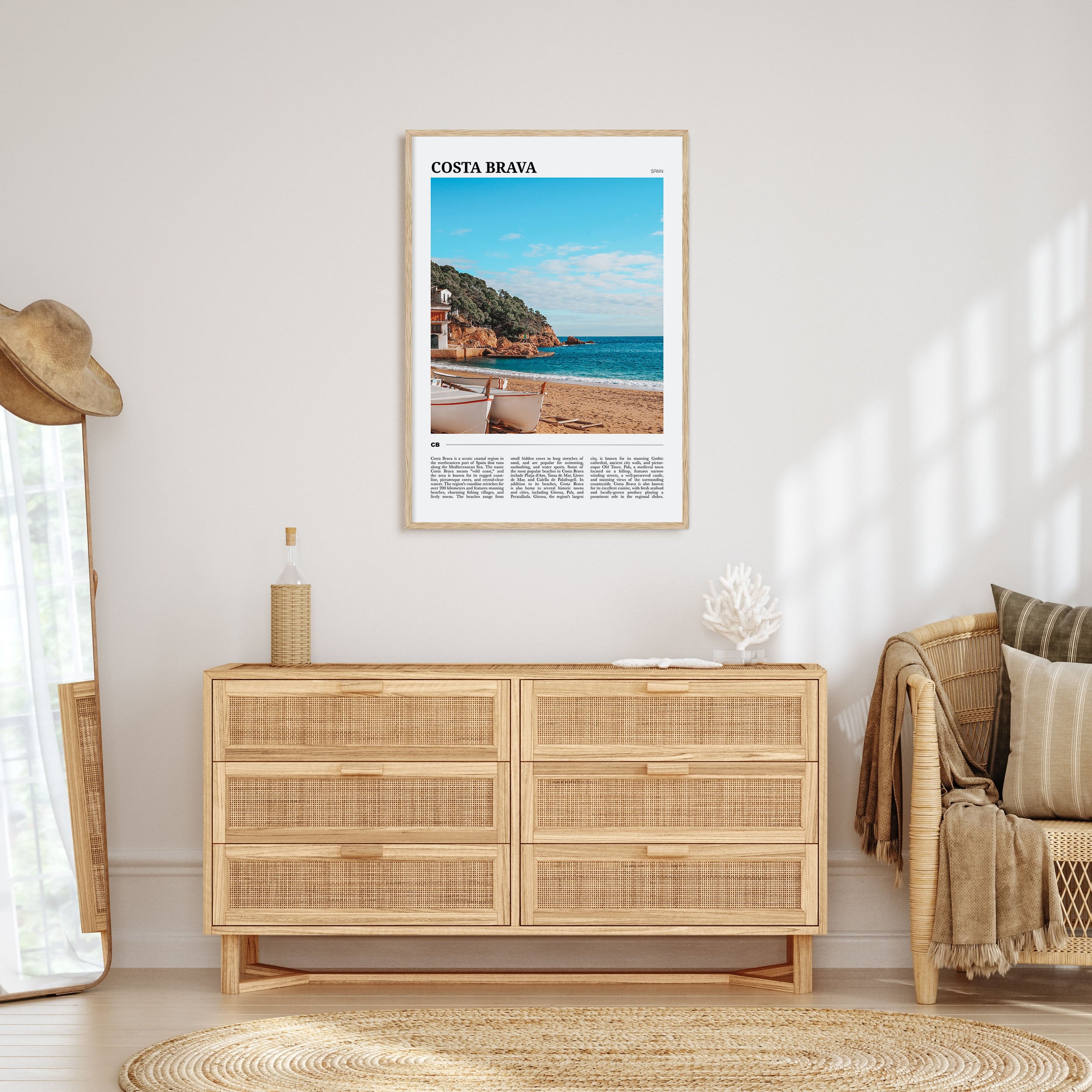 Costa Brava Travel Color No 2 Poster