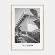 Costa Mesa Portrait B&W Poster