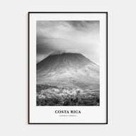 Costa Rica Portrait B&W No 3 Poster