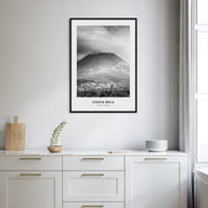 Costa Rica Portrait B&W No 3 Poster