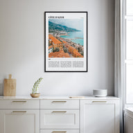 Cote d'Azur Travel Color No 1 Poster