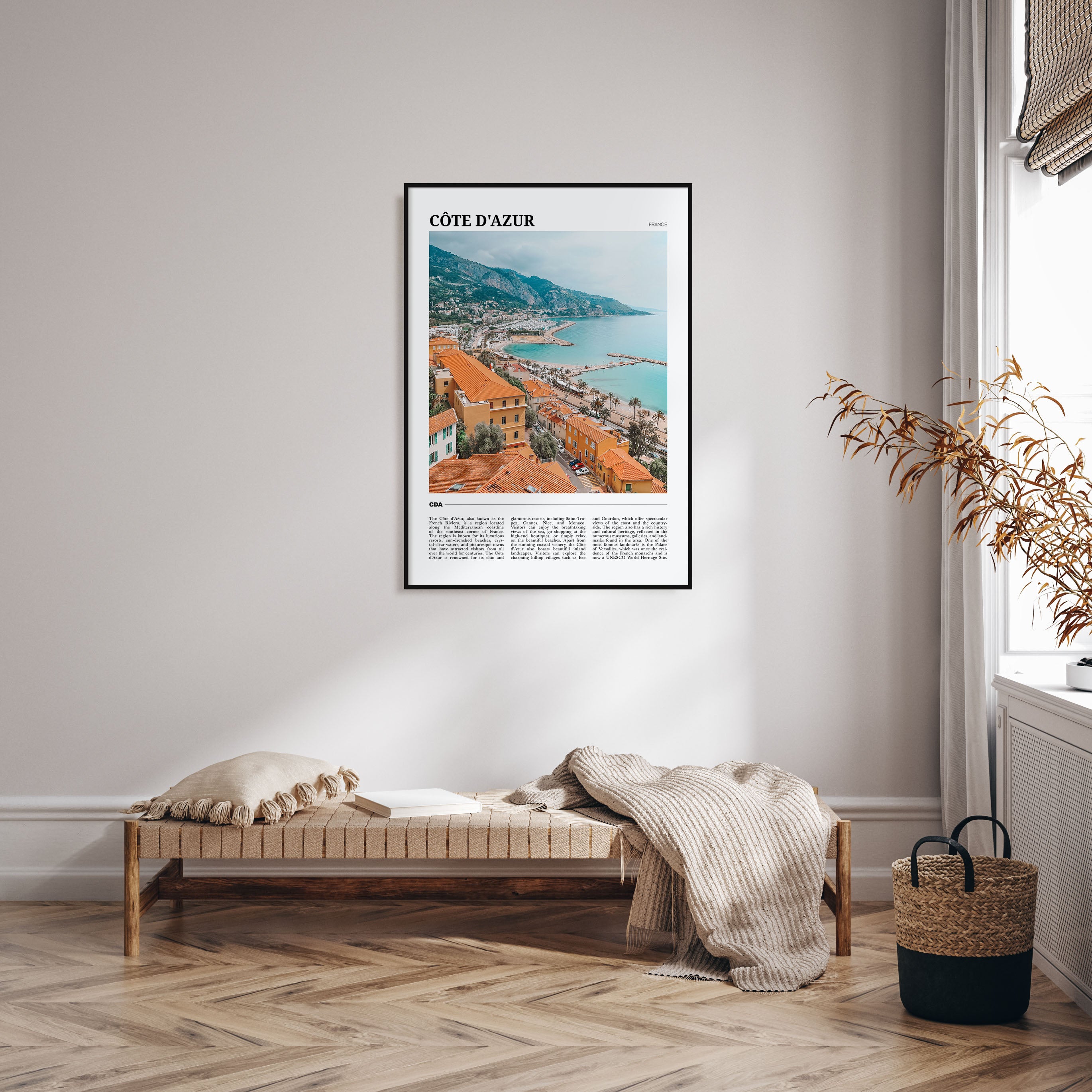 Cote d'Azur Travel Color No 1 Poster
