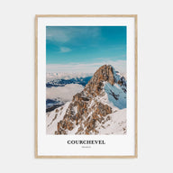 Courchevel Portrait Color Poster