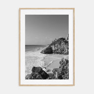 Cozumel Photo B&W Poster