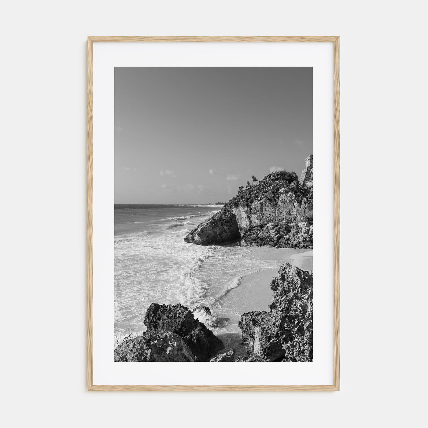 Cozumel Photo B&W Poster