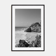 Cozumel Photo B&W Poster