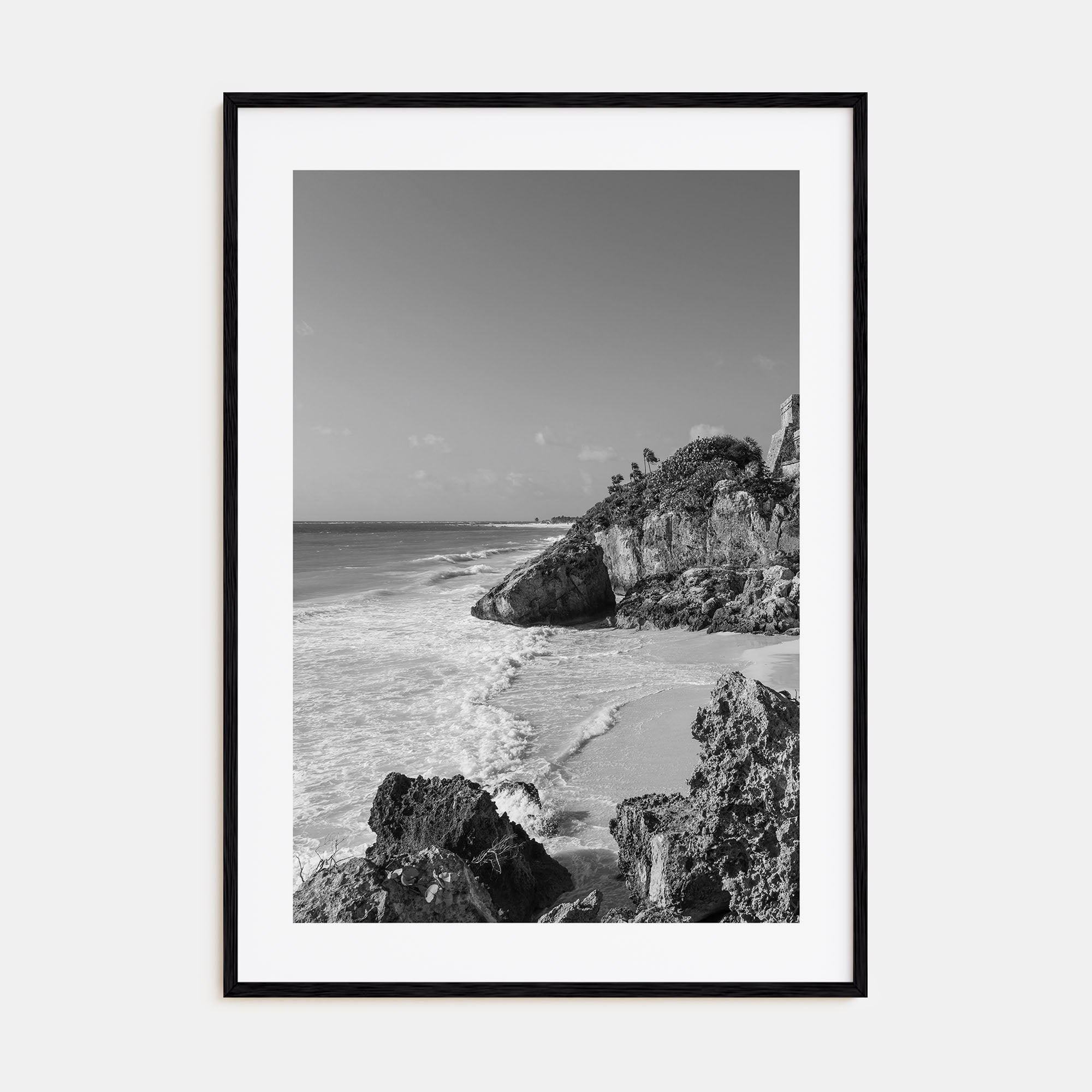 Cozumel Photo B&W Poster