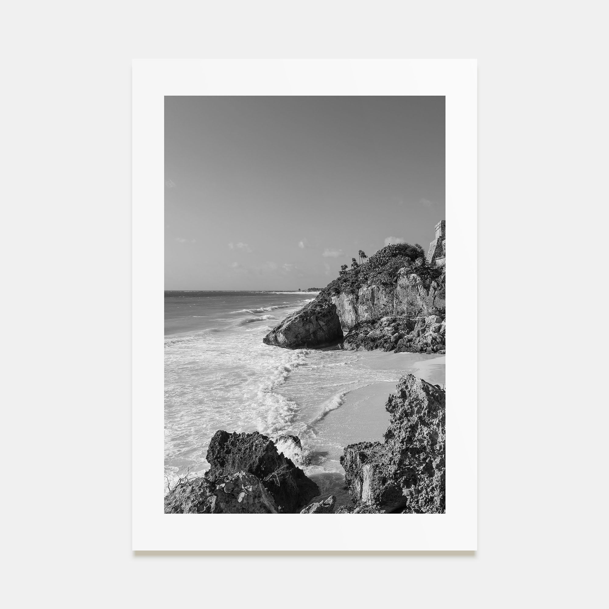 Cozumel Photo B&W Poster