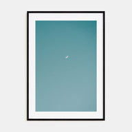 Crescent Moon Photo Color No 1 Poster