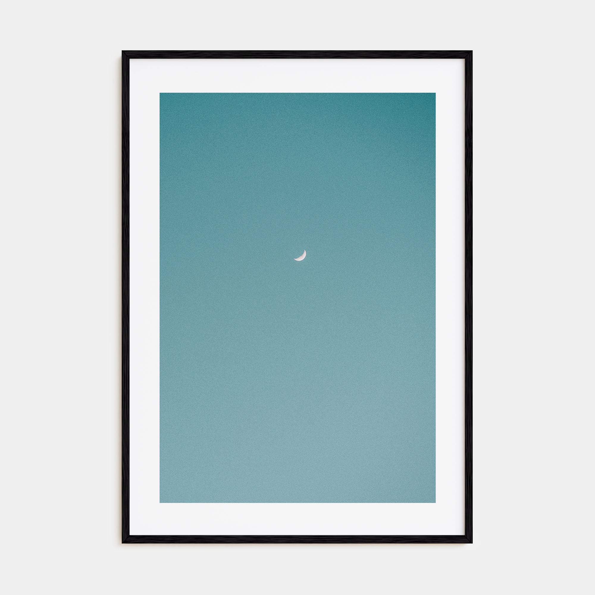 Crescent Moon Photo Color No 1 Poster