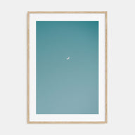 Crescent Moon Photo Color No 1 Poster