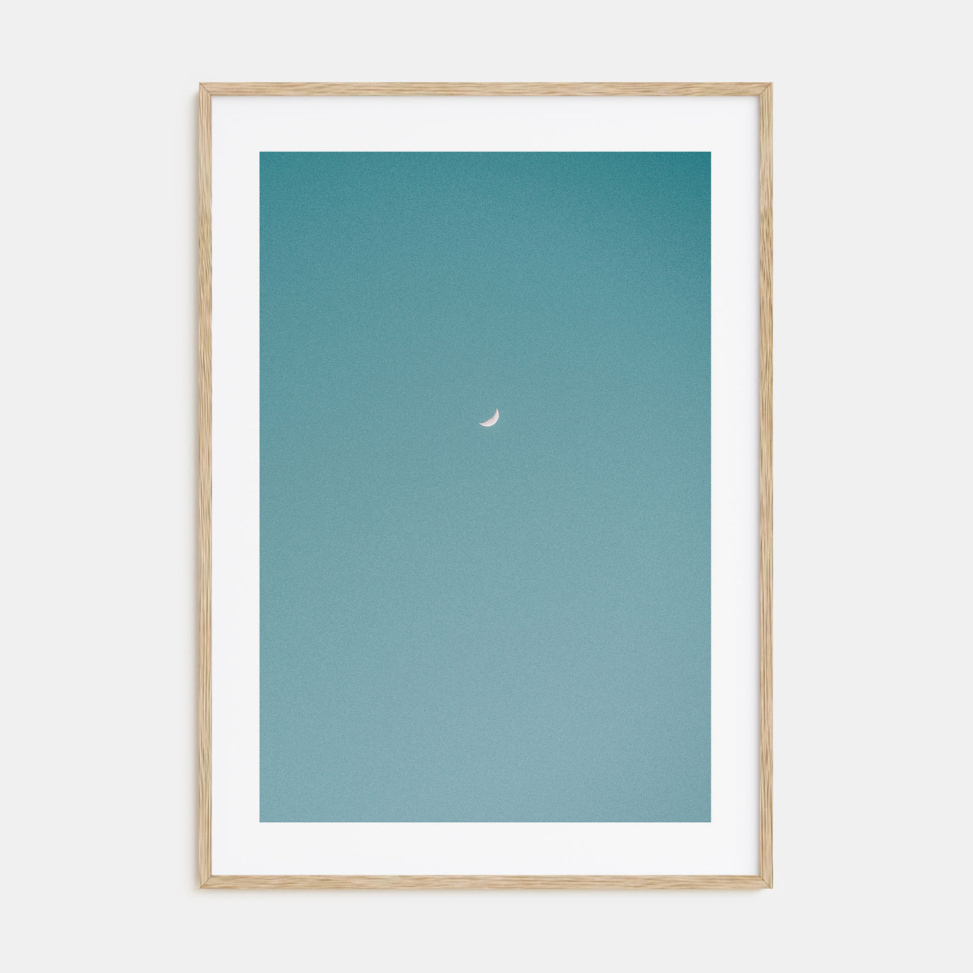 Crescent Moon Photo Color No 1 Poster