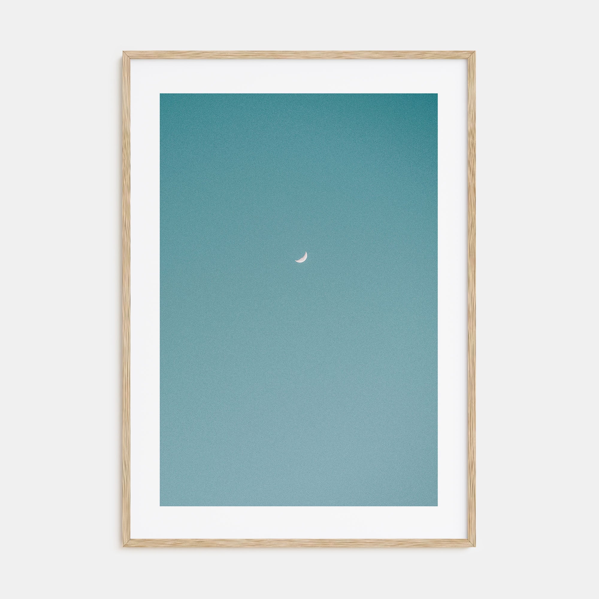 Crescent Moon Photo Color No 1 Poster
