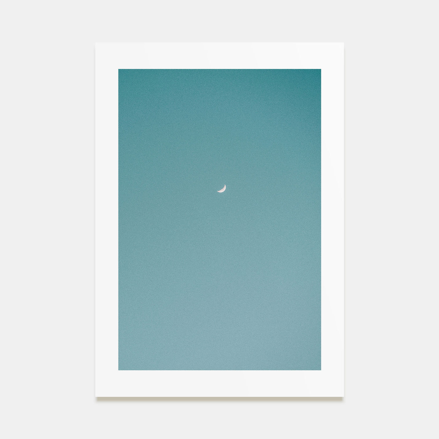 Crescent Moon Photo Color No 1 Poster