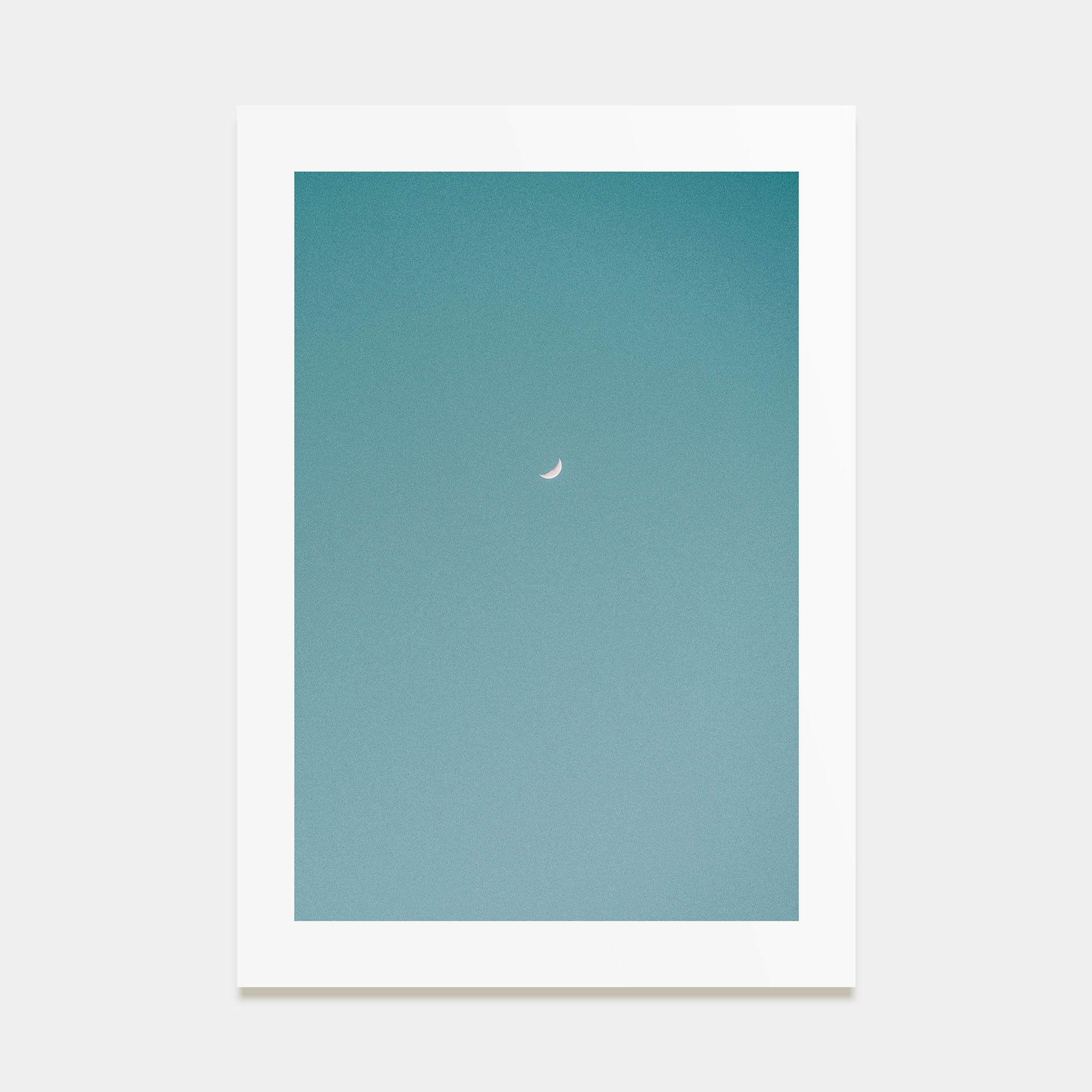 Crescent Moon Photo Color No 1 Poster