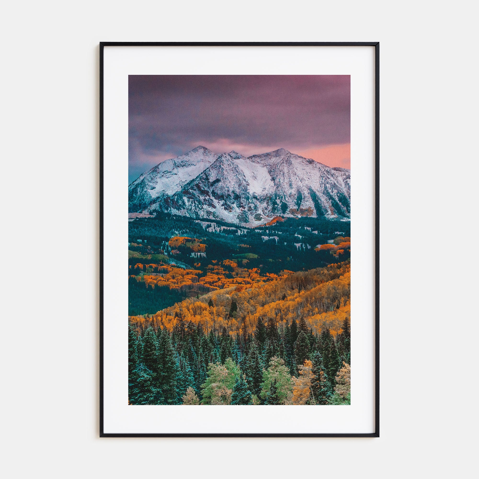 Crested Butte Photo Color Poster