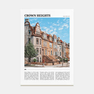 Crown Heights Travel Color Poster