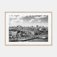 Cuba Landscape B&W Poster
